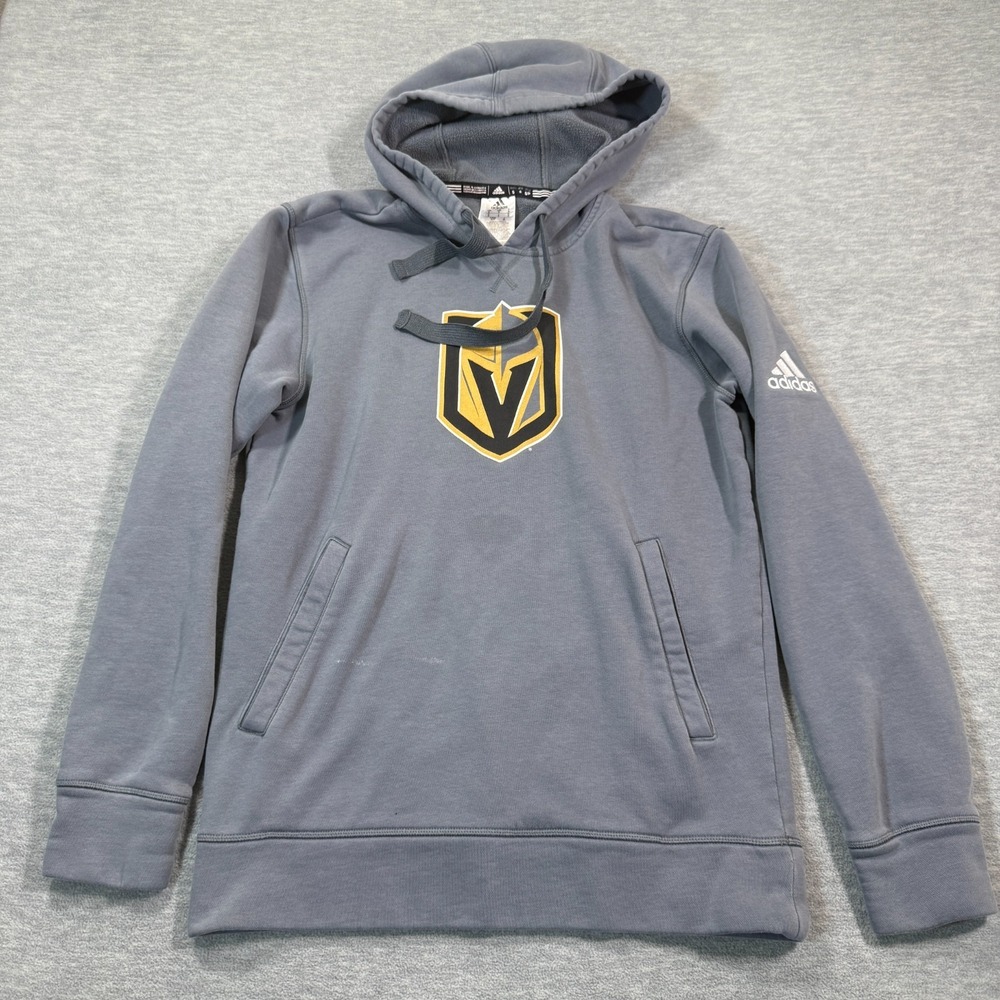 Adidas Hoodie Men‎ Small Vegas Golden Knights NHL Pullover Fleece Sweatshirt